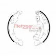 METZGER MG 968 - Jeu de mâchoires de frein