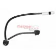 METZGER WK 17-003 - Contact d'avertissement, usure des plaquettes de frein