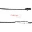 METZGER WK 17-005 - Contact d'avertissement, usure des plaquettes de frein