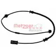 METZGER WK 17-048 - Contact d'avertissement, usure des plaquettes de frein