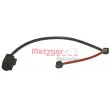 METZGER WK 17-221 - Contact d'avertissement, usure des plaquettes de frein