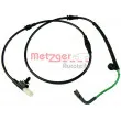 METZGER WK 17-230 - Contact d'avertissement, usure des plaquettes de frein