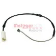 METZGER WK 17-244 - Contact d'avertissement, usure des plaquettes de frein