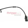 METZGER WK 17-275 - Contact d'avertissement, usure des plaquettes de frein