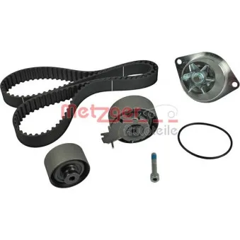 Pompe à eau + kit de courroie de distribution METZGER OEM 1609525980