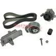 Pompe à eau + kit de courroie de distribution METZGER [WM-Z 4153WP]
