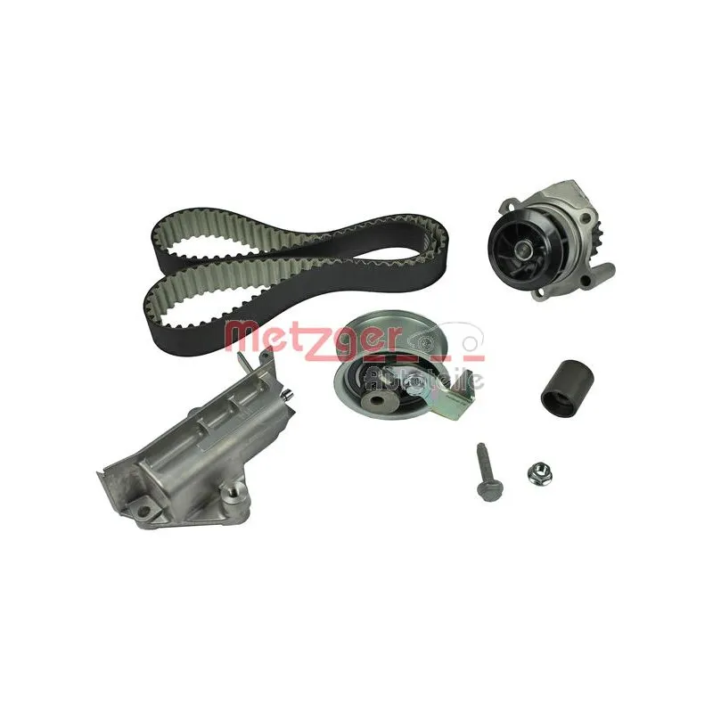 Pompe à eau + kit de courroie de distribution METZGER WM-Z 4153WP - Visuel 1