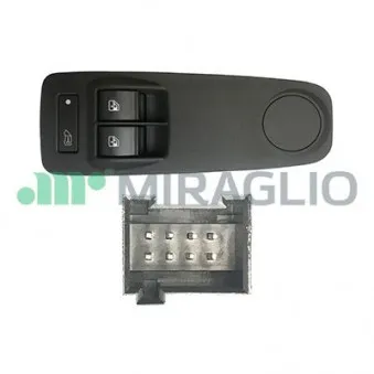 Interrupteur, lève-vitre avant gauche MIRAGLIO OEM 6490x8
