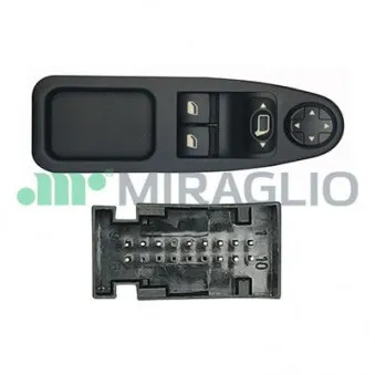 MIRAGLIO 121/FTP76007 - Interrupteur, lève-vitre avant gauche