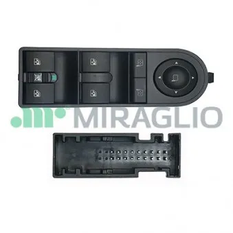 MIRAGLIO 121/OPB76001 - Interrupteur, lève-vitre avant gauche