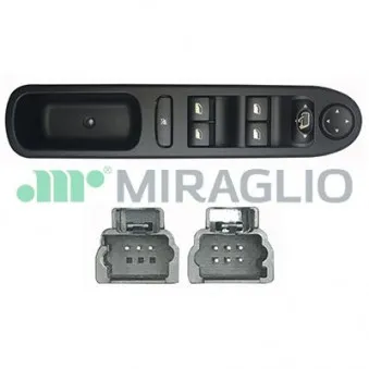 MIRAGLIO 121/PGP76002 - Interrupteur, lève-vitre avant gauche