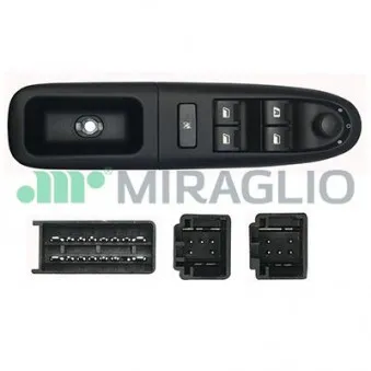 MIRAGLIO 121/PGP76005 - Interrupteur, lève-vitre avant gauche