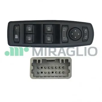 Interrupteur, lève-vitre avant gauche MIRAGLIO OEM 809610006R