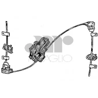 Lève-vitre MIRAGLIO 30/813