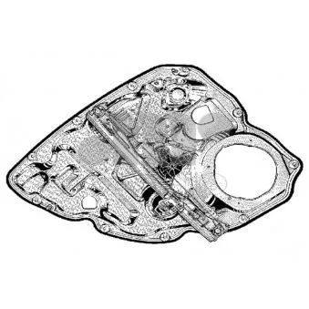 Lève-vitre arrière droit MIRAGLIO OEM 71740202