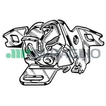 Serrure de capot-moteur MIRAGLIO 37.752.08