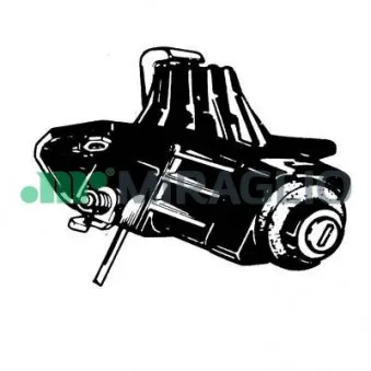 Serrure de hayon MIRAGLIO 37/170