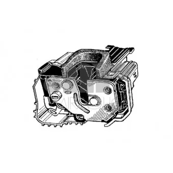 MIRAGLIO 40/369 - Serrure de porte