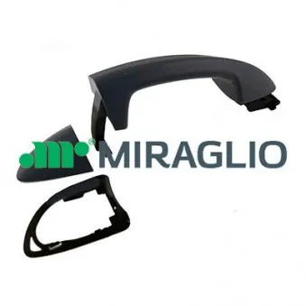 Poignée de porte avant gauche MIRAGLIO OEM 3C0837205GRU