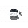 BOSCH 0 204 113 696 - Kit de freins arrière prémontés KIT PRO