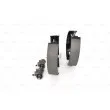 BOSCH 0 204 114 550 - Kit de freins arrière prémontés KIT SUPERPRO