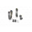 BOSCH 0 204 114 598 - Kit de freins arrière prémontés KIT SUPERPRO