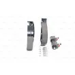 BOSCH 0 204 114 601 - Kit de freins arrière prémontés KIT SUPERPRO
