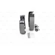 BOSCH 0 204 114 687 - Jeu de mâchoires de frein