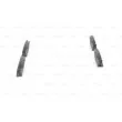 BOSCH 0 986 494 768 - Jeu de 4 plaquettes de frein arrière