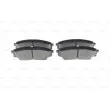 BOSCH 0 986 494 827 - Jeu de 4 plaquettes de frein avant