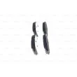 BOSCH 0 986 494 827 - Jeu de 4 plaquettes de frein avant