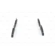 BOSCH 0 986 494 942 - Jeu de 4 plaquettes de frein avant