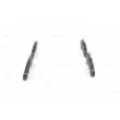 BOSCH 0 986 494 942 - Jeu de 4 plaquettes de frein avant