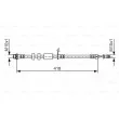 BOSCH 1 987 481 978 - Flexible de frein