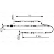 BOSCH 1 987 482 806 - Tirette à câble, frein de stationnement