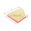 BOSCH F 026 400 484 - Filtre à air