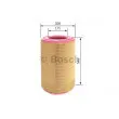 BOSCH F 026 400 538 - Filtre à air