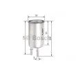 BOSCH F 026 403 771 - Filtre à carburant