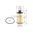 BOSCH F 026 407 154 - Filtre à huile