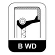 Bague d'étanchéité, différentiel ELRING [008.680]