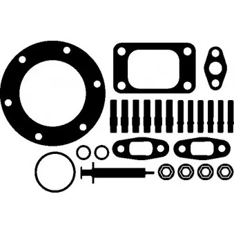 Kit de montage, turbo ELRING 434.810 pour MAN F2000 120 E 15 - 143cv