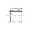 Radiateur, refroidissement du moteur AVA QUALITY COOLING [AB2001]