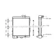 AVA QUALITY COOLING AI2030 - Radiateur, refroidissement du moteur