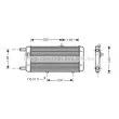 Radiateur, refroidissement du moteur AVA QUALITY COOLING [AI2087]