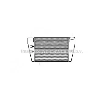 AVA QUALITY COOLING AI4214 - Intercooler, échangeur