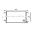 AVA QUALITY COOLING AI5387 - Condenseur, climatisation