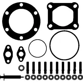 ELRING 740.650 - Kit de montage, turbo