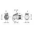 Compresseur, climatisation AVA QUALITY COOLING [AIK182]