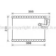 Evaporateur climatisation AVA QUALITY COOLING [AIV326]