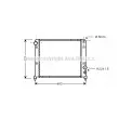 Radiateur, refroidissement du moteur AVA QUALITY COOLING [AL2026]